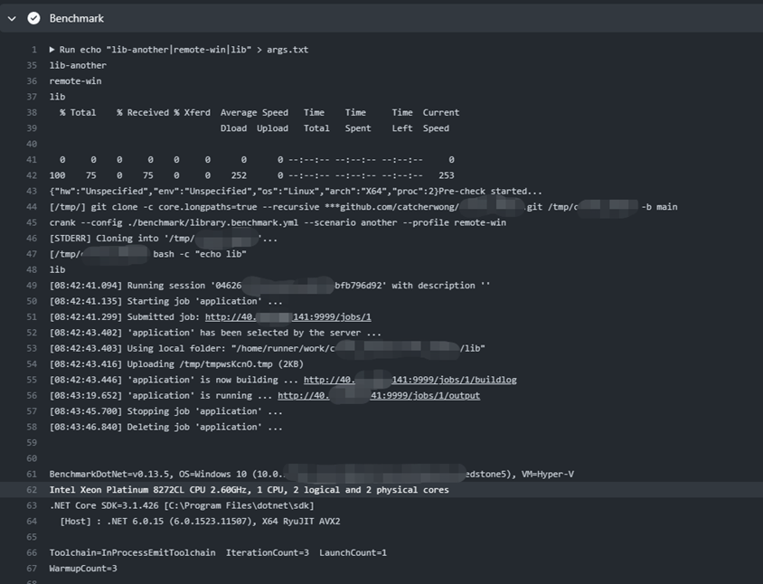 Using Crank To Benchmark Libraries